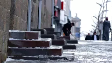 Erzurum'da Rekor Soğuk: -30,6°C