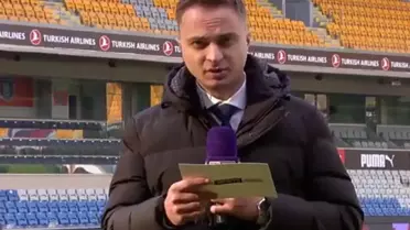 Sunucuyu şoke eden canlı yayın kazası