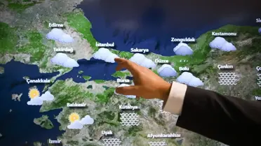 Karla Karışık Yağmur ve Düşen Sıcaklıklar