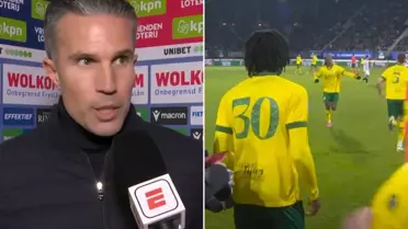 : Van Persie çıldırdı: Tüm dünya bu skandalı konuşuyor