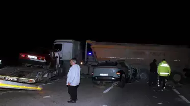 Kula'da Trafik Kazası: Bir Ölü, Dört Yaralı