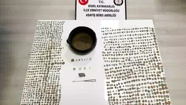 Bismil'de Tarihi Eser ve Uyuşturucu Ele Geçirildi