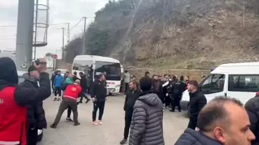 Kars 36 Spor'a Trabzon'da Saldırı!