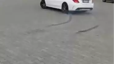 Ehliyetsiz Drift Yapan Sürücüye Cezası Kesildi