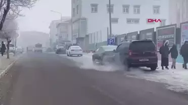 Ardahan'da Dondurucu Soğuklar Devam Ediyor