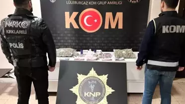 Kırklareli'nde Uyuşturucu Operasyonu