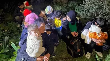 Milas'ta Düzensiz Göçmenler ve Kaçakçı Yakalandı