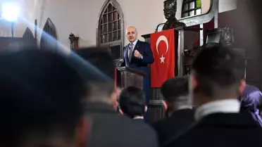 TBMM Başkanı Kurtulmuş, 'Ankara Diplomat Akademi Kampı'nın açılış dersinde konuştu: (1)