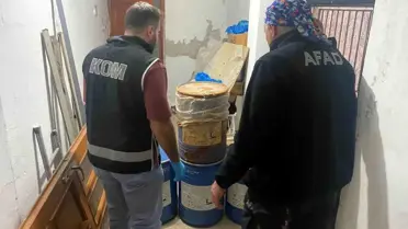 Antalya'da 177 Kg Siyanür Ele Geçirildi