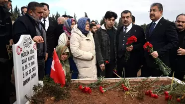 Bakan Tekin Osmaniye'de Deprem Anması Düzenledi