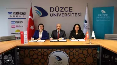Düzce Üniversitesi'nden Sanayi İş Birliği
