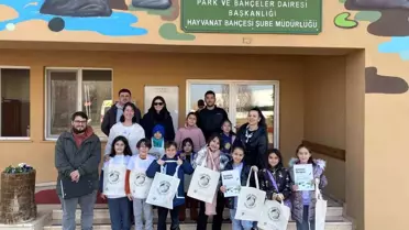 Eskişehir Hayvanat Bahçesi'nde Miniklere Doğa Eğitimi