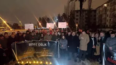 Malatya'da Depremde Kaybedilenler Anıldı