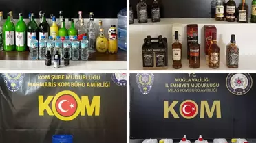 Muğla'da Sahte İçki Operasyonu: 11 Gözaltı