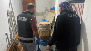 Antalya'da Sodyum Siyanür Operasyonu