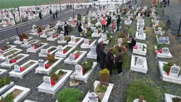 Sabahın ilk saatlerinde kaybettikleri yakınlarına koştular