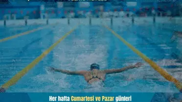 Denizli'de Ücretsiz Yüzme Halk Günleri Başlıyor