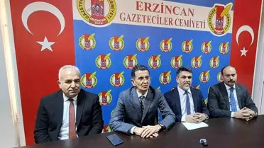 Erzincan Siyasi Parti Başkanları Ortak Basın Toplantısı Düzenledi