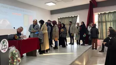 Şükrü Erbaş'tan Öğrencilere Şiir ve Anılar