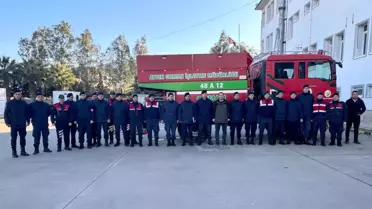 Jandarmaya Yangın Eğitimi Verildi