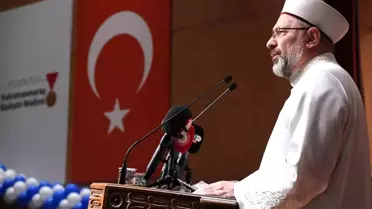 Ali Erbaş: Depremde Türk Milletinin Dayanışması