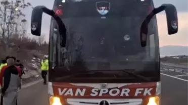 Vanspor Otobüsüne Saldırı