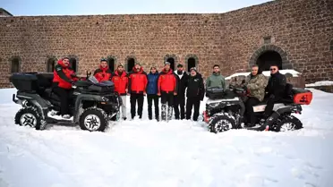 Erzurum'da Kış Sporları Coşkusu