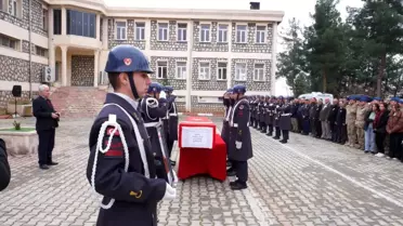 Kuzey Irak'ta Kalp Krizi Sonucu Hayatını Kaybeden Güvenlik Korucusu Uğurlandı