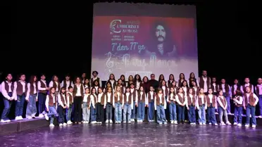 Altıeylül Belediyesi Cumhuriyet Çocuk Korosu Barış Manço'yu Andı