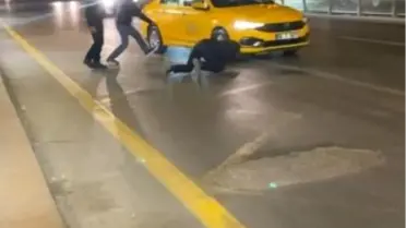 Ankara'da Taksicilere Saldırı