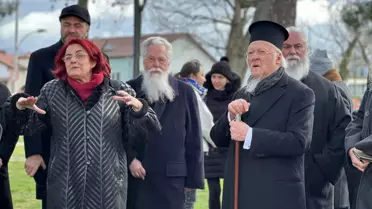 Fener Rum Patriği Bartholomeos İznik'te İncelemelerde Bulundu