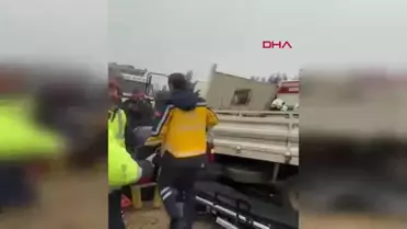 Gaziantep'te Kamyonet Kazası: 1 Ölü, 1 Yaralı