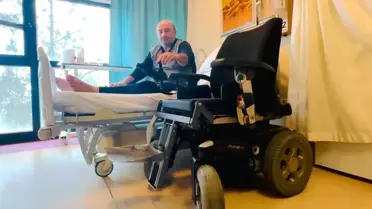 Vali Akkoyun'dan Depremzede Engelliye Destek