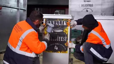 Ayvalık Belediyesi, Kendi Çöp Konteynerini Üretiyor