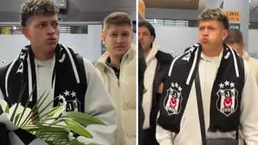 Beşiktaş'ın yeni transferi İstanbul Havalimanı'nda neye uğradığını şaşırdı