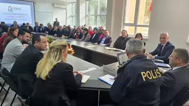 Eğirdir'de Okul Güvenliği Toplantısı