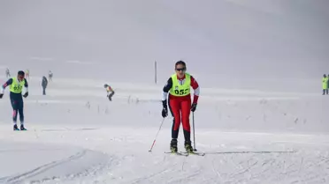 Yüksekova'da Türkiye Kayaklı Koşu 1. Etap Eleme Yarışması Başladı