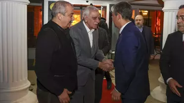 Özgür Özel'den Ahmet Türk'e Ziyaret