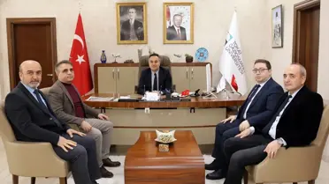 Erbaa Kaymakamı TOGÜ Rektörünü Ziyaret Etti