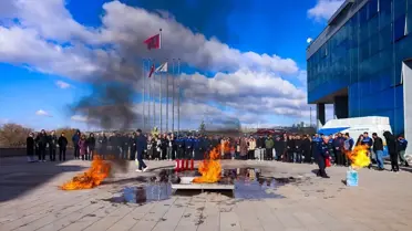 Gölbaşı'nda Yangınla Mücadele Eğitimi