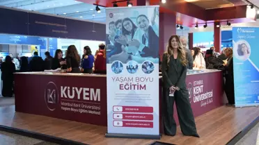 İstanbul Kent Üniversitesi 7. Eğitim ve Kariyer Fuarı'nda Aday Öğrencilerle Buluştu