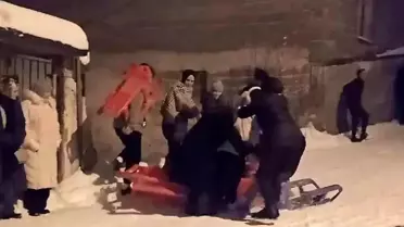 Samsun'da Kızak Keyfi