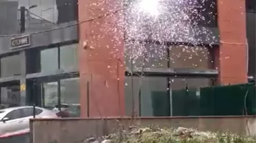 Ümraniye'de Elektrik Yangını