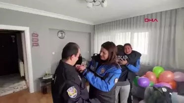 Engelli Kardeşlerin Polisi Olma Hayali Gerçekleşti