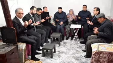 Kaymakam Ali Güldoğan, Şehit Ailesini Ziyaret Etti