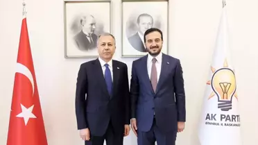 İçişleri Bakanı Yerlikaya'dan AK Parti İstanbul İl Başkanı Özdemir'e ziyaret