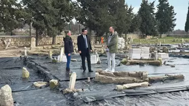 Enez'de Osmanlı Türbe ve Mezarlıkları Restore Ediliyor