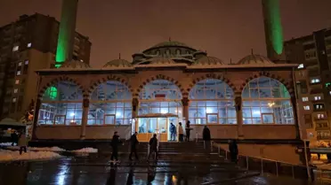 Kayseri'de Berat Kandili İbadeti