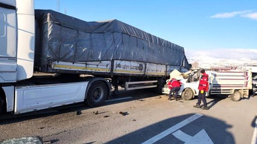 Malatya'da Trafik Kazası: 1 Ölü, 1 Yaralı
