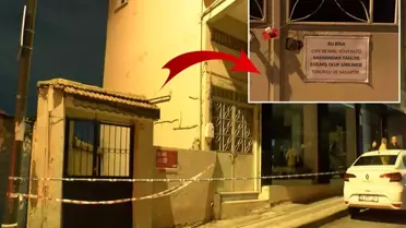 Üsküdar'da toprak kayması! 9 daire ve 3 iş yeri tahliye edildi